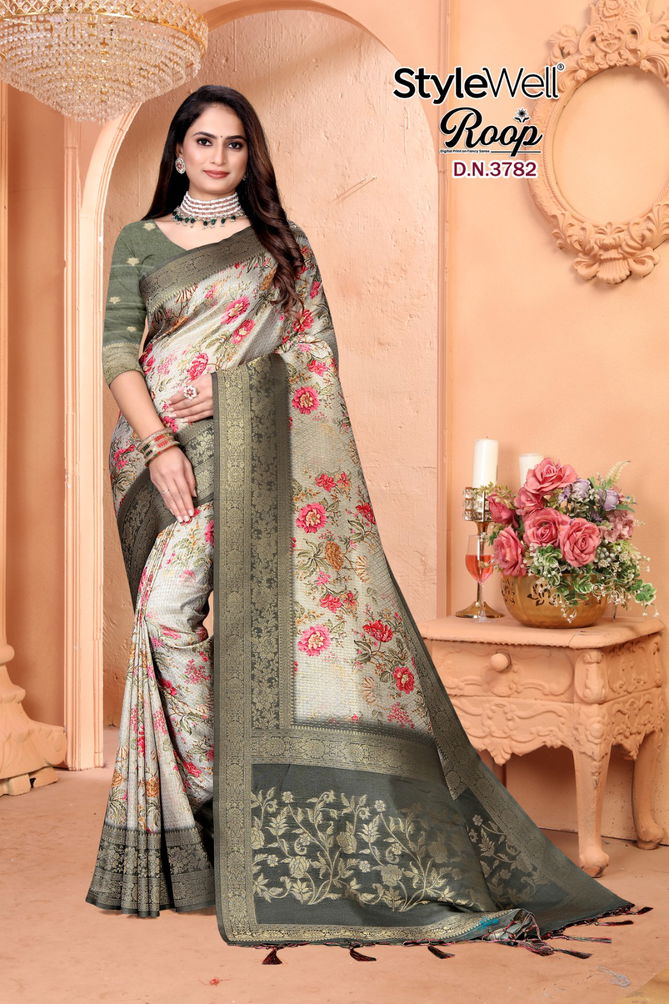 Roop By Stylewell Rich Pallu Designer Sarees Exporters In India